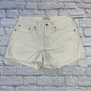 Abercrombie & Fitch The Baggy Low Rise Jean Shorts. Size 30